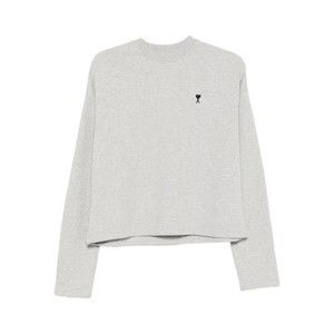 Ami Embroidered-Logo T-Shirt - NWT